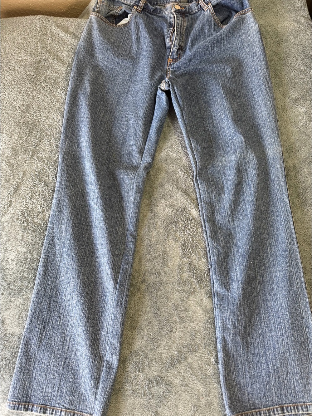 Classic High-Rise Straight Leg Women's Jeans - Light Blu -Chico’s